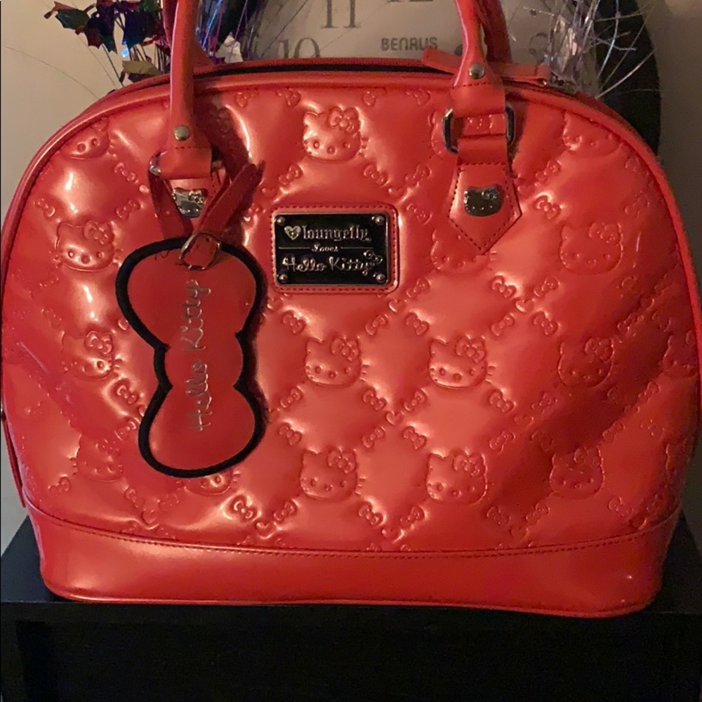 Red Hello Kitty Dome Handbag